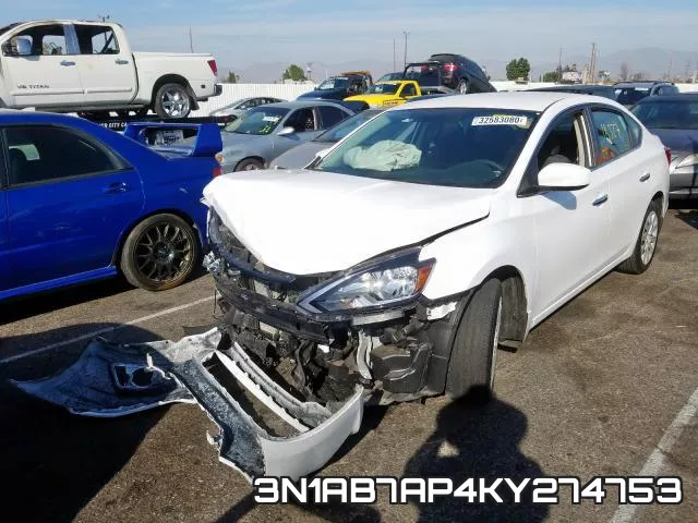 3N1AB7AP4KY274753 фото 3
