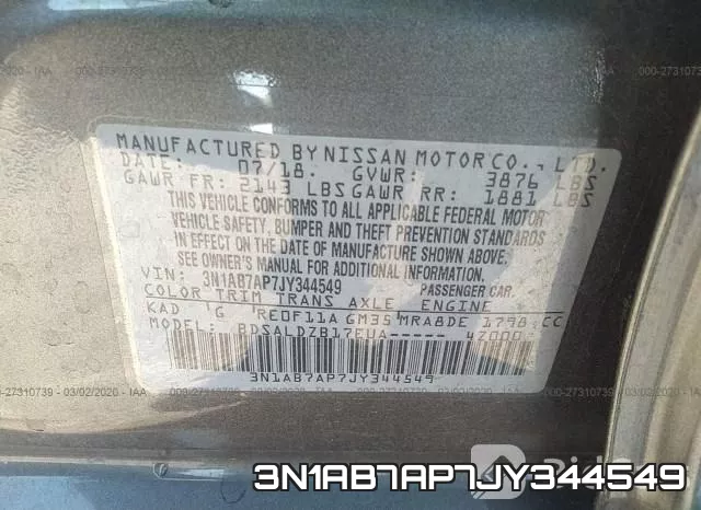 3N1AB7AP7JY344549 фото 10