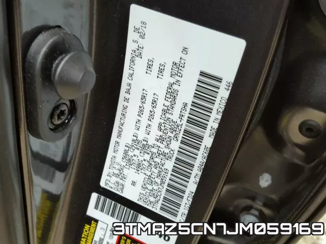 3TMAZ5CN7JM059169 фото 2