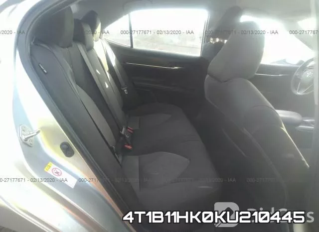 4T1B11HK0KU210445 фото 8