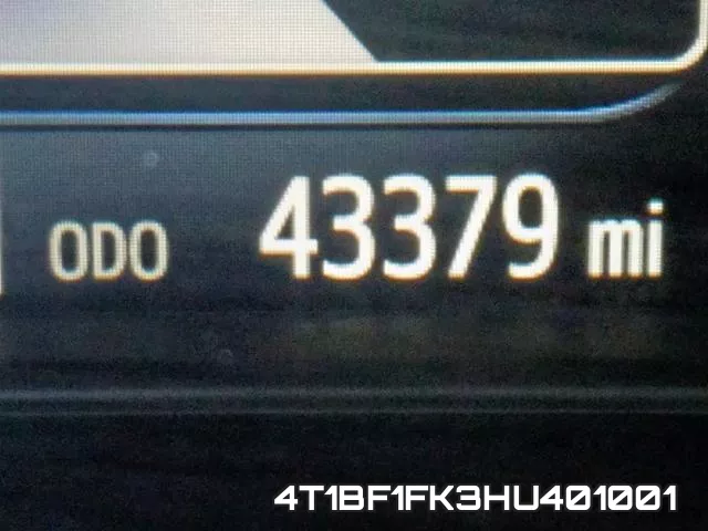 4T1BF1FK3HU401001 фото 9