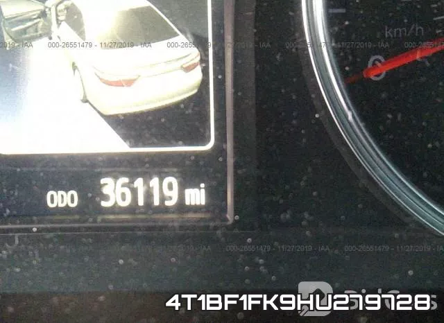 4T1BF1FK9HU279728 фото 8