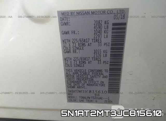 5N1AT2MT3JC815610 фото 10