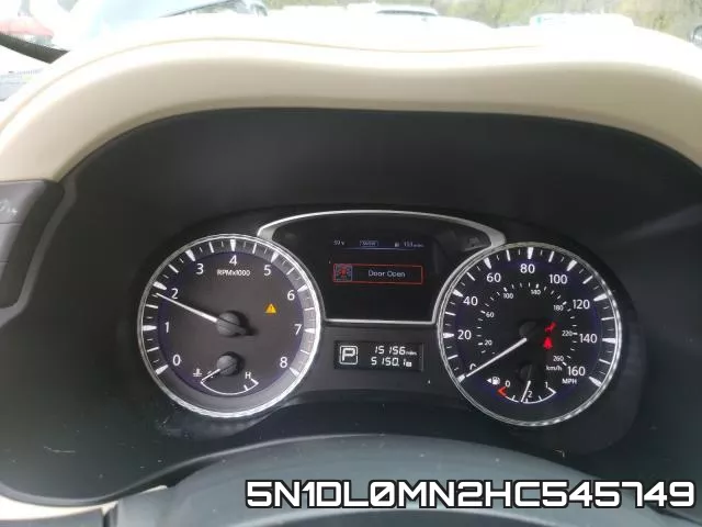 5N1DL0MN2HC545749 фото 9