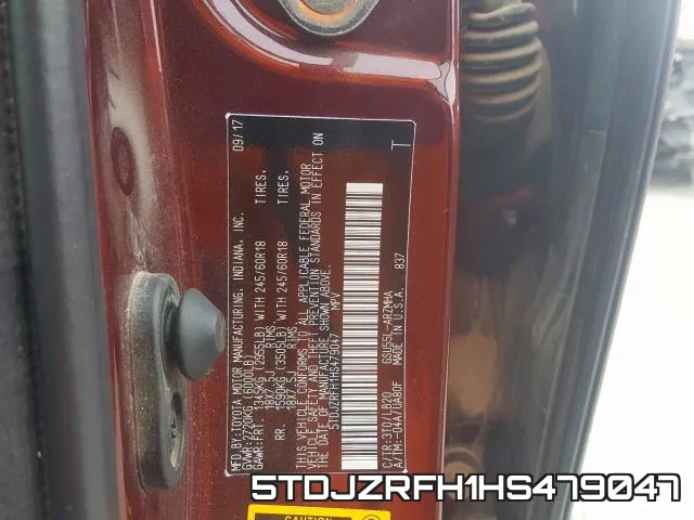 5TDJZRFH1HS479047 фото 2