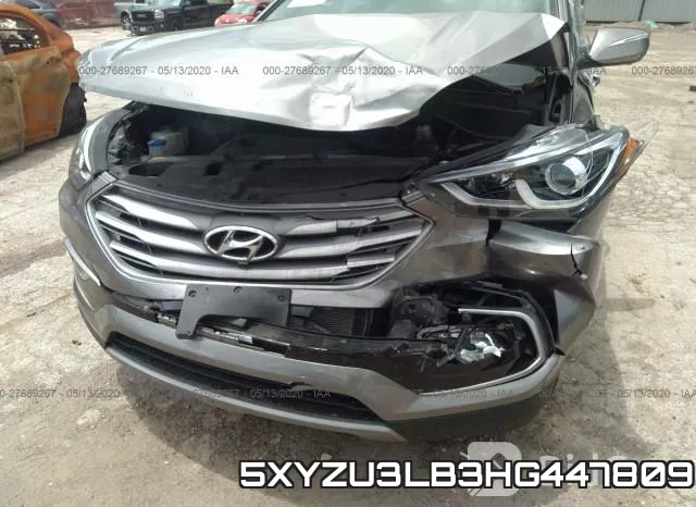 5XYZU3LB3HG447809 фото 7