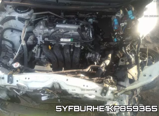 5YFBURHE1KP859365 фото 2