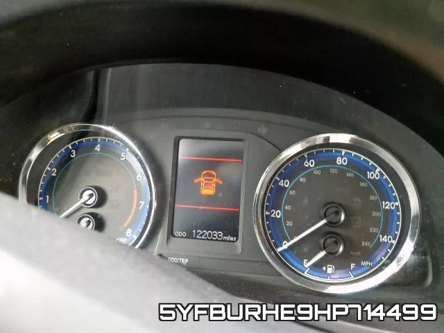 5YFBURHE9HP714499 фото 9