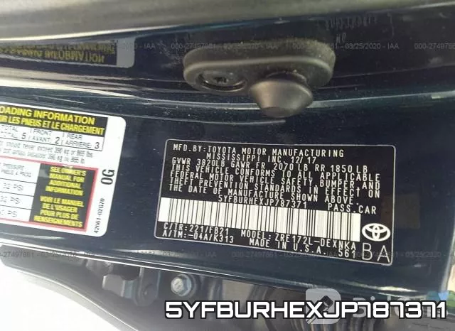 5YFBURHEXJP787371 фото 10