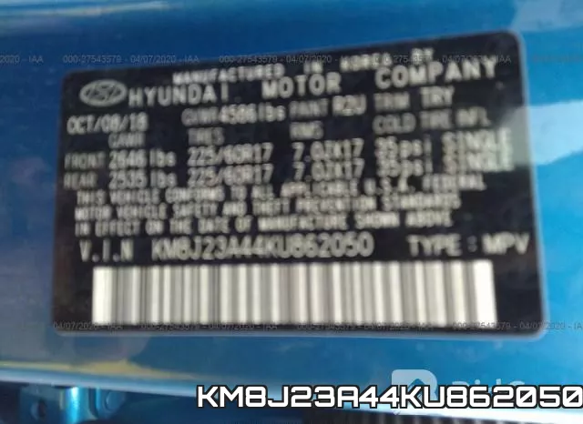 KM8J23A44KU862050 фото 10