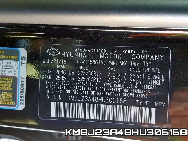 KM8J23A48HU306168 фото 2