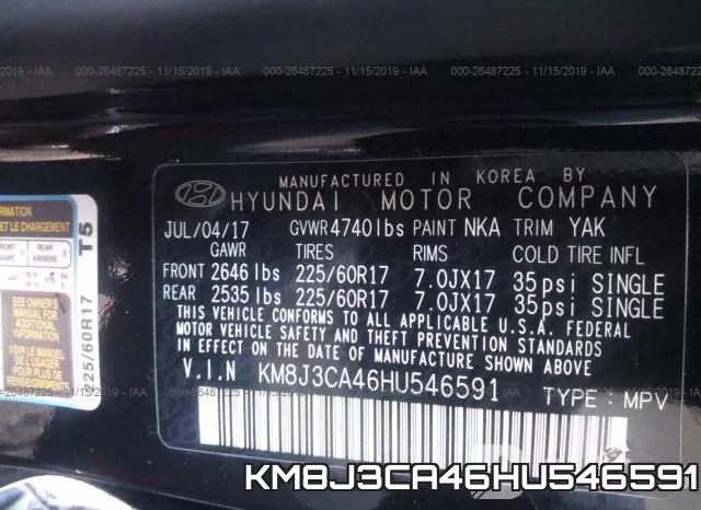 KM8J3CA46HU546591 фото 10