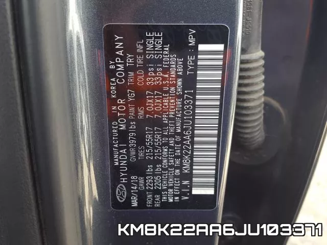 KM8K22AA6JU103371 фото 2