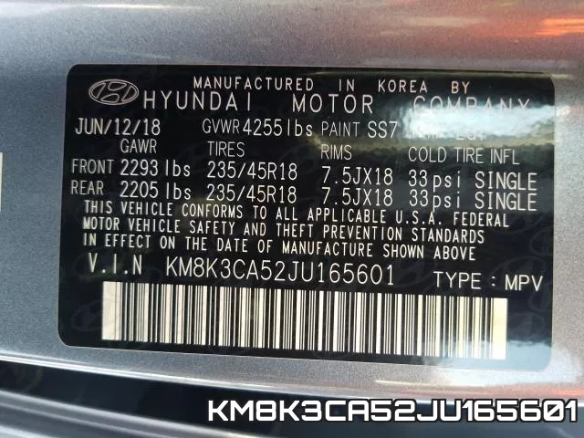 KM8K3CA52JU165601 фото 2