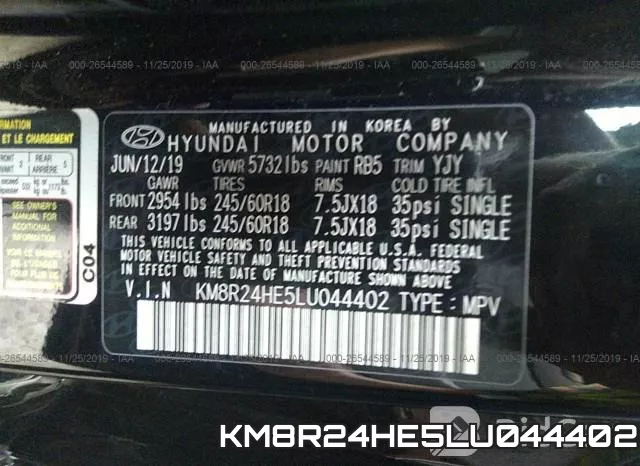 KM8R24HE5LU044402 фото 10