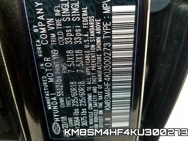 KM8SM4HF4KU300273 фото 2