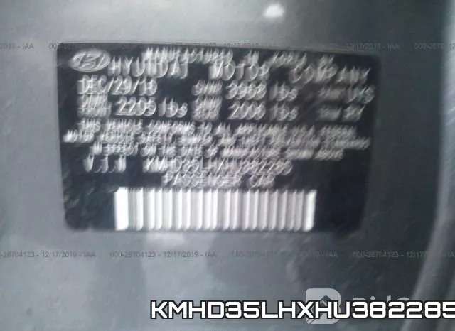 KMHD35LHXHU382285 фото 10