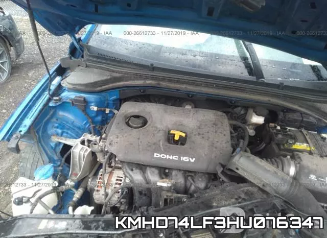 KMHD74LF3HU076347 фото 2