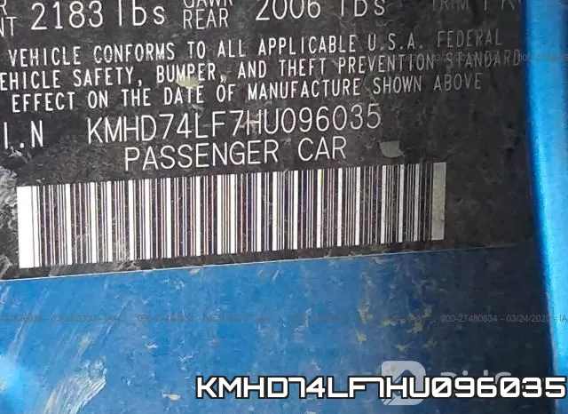 KMHD74LF7HU096035 фото 10