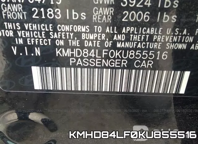 KMHD84LF0KU855516 фото 10