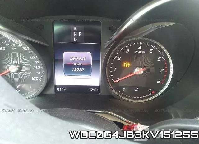 WDC0G4JB3KV151255 фото 8