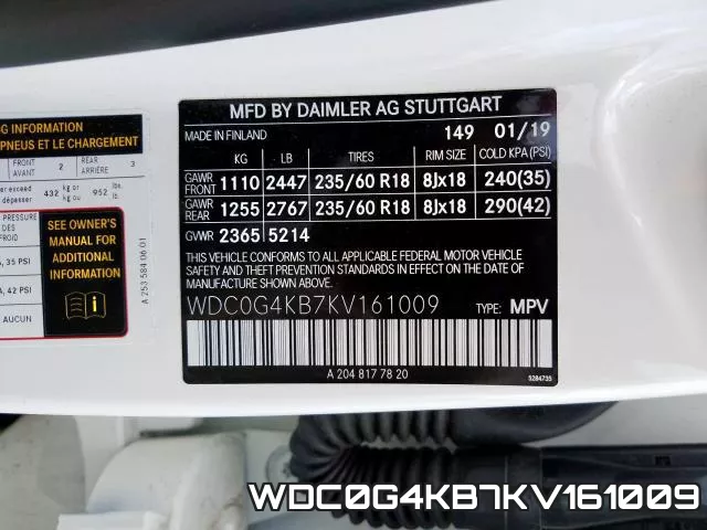WDC0G4KB7KV161009 фото 2