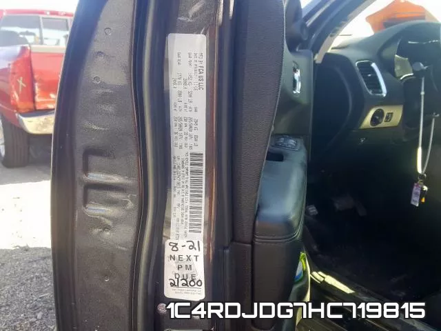1C4RDJDG7HC719815 фото 2