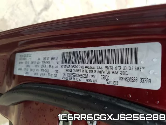 1C6RR6GGXJS256288 фото 2