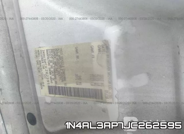 1N4AL3AP7JC262595 фото 10