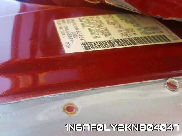 1N6AF0LY2KN804047 фото 2