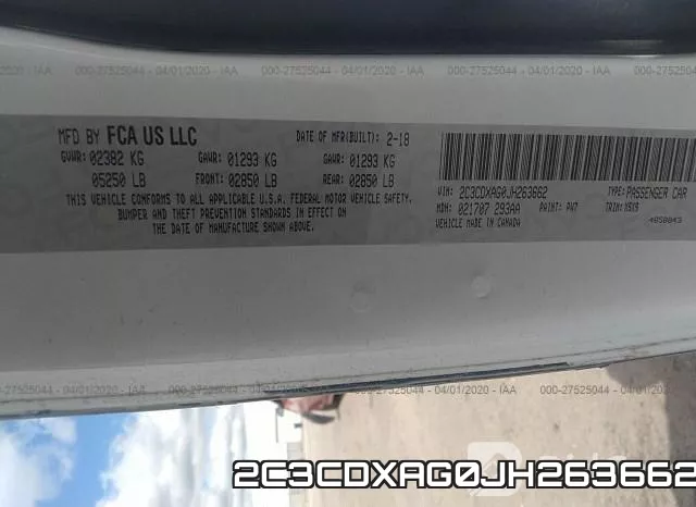 2C3CDXAG0JH263662 фото 10