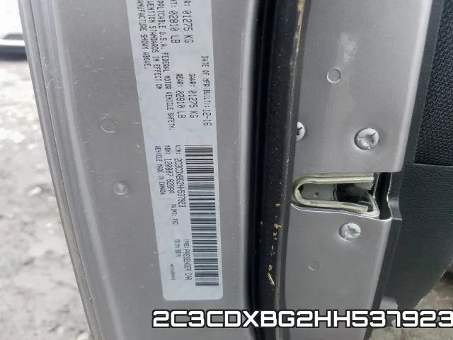 2C3CDXBG2HH537923 фото 2