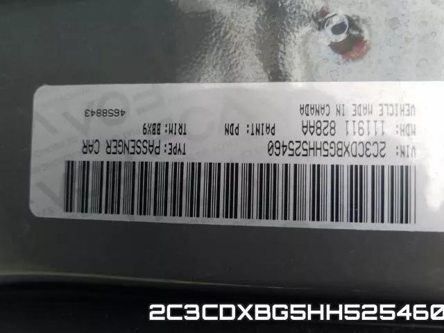 2C3CDXBG5HH525460 фото 2