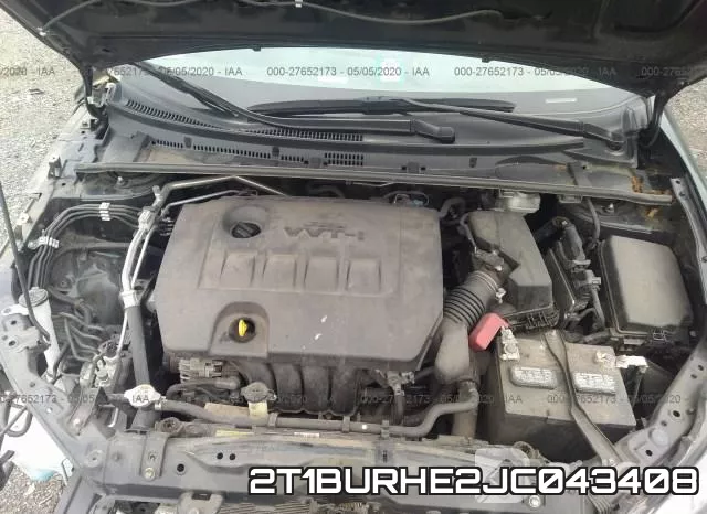 2T1BURHE2JC043408 фото 2