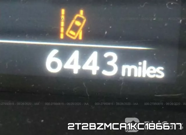 2T2BZMCA1KC186677 фото 8