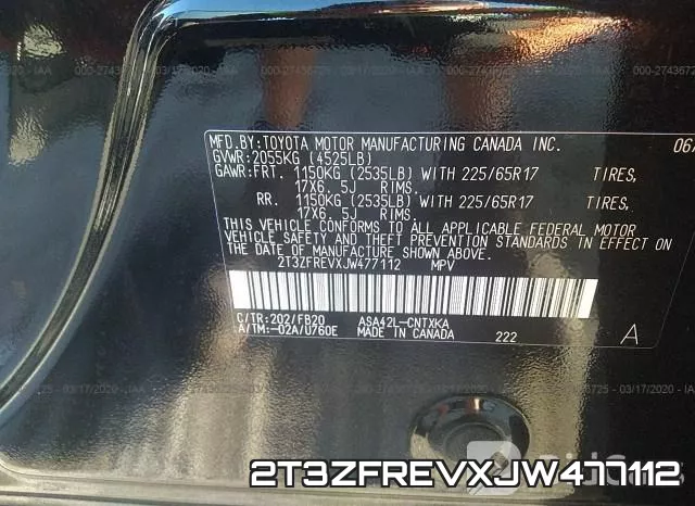 2T3ZFREVXJW477112 фото 10