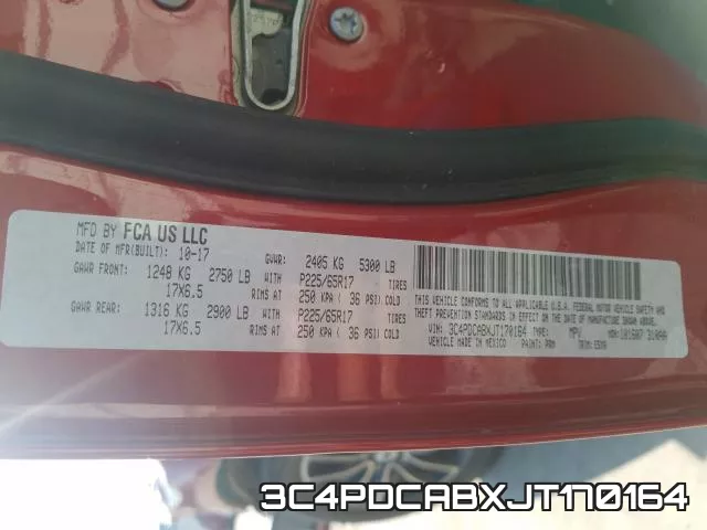 3C4PDCABXJT170164 фото 2