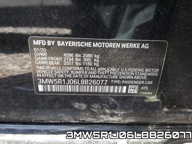 3MW5R1J06L8B26077 фото 2