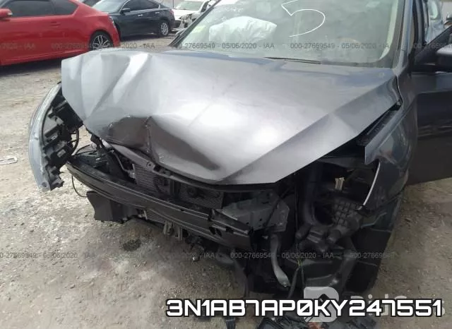 3N1AB7AP0KY247551 фото 7
