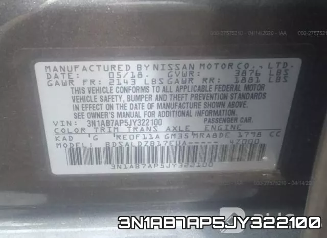 3N1AB7AP5JY322100 фото 10