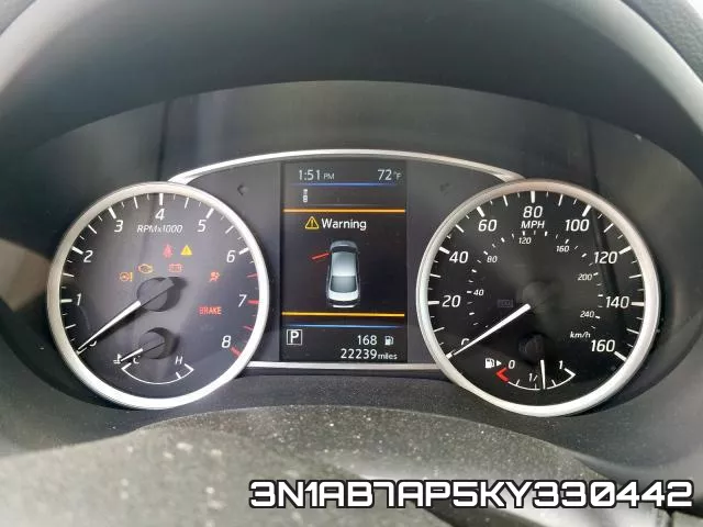 3N1AB7AP5KY330442 фото 9