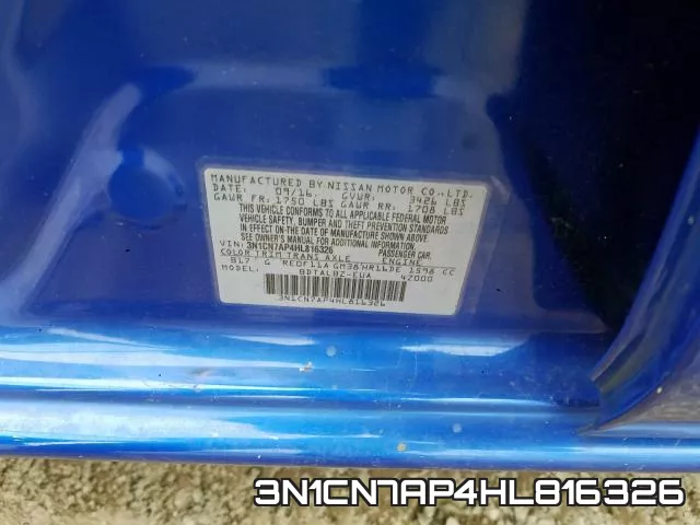 3N1CN7AP4HL816326 фото 2