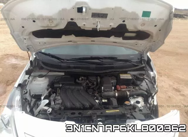 3N1CN7AP6KL800362 фото 2