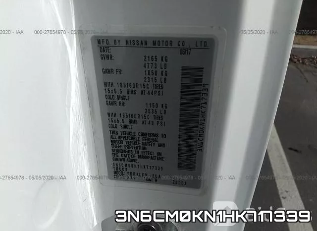 3N6CM0KN1HK717339 фото 9