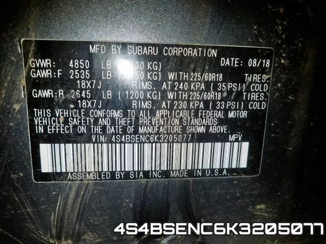 4S4BSENC6K3205077 фото 2