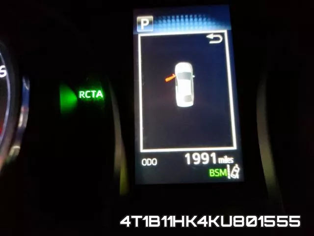 4T1B11HK4KU801555 фото 9
