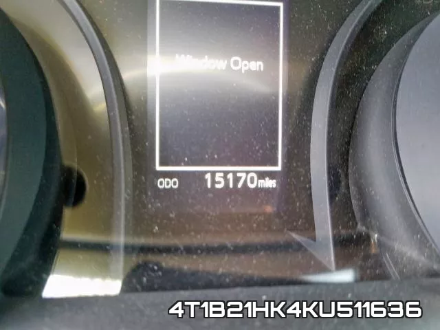 4T1B21HK4KU511636 фото 9