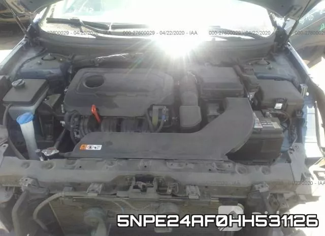 5NPE24AF0HH531126 фото 2