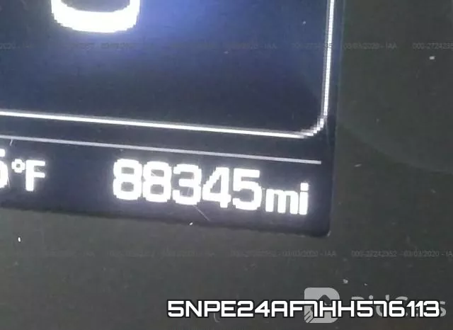 5NPE24AF7HH576113 фото 8