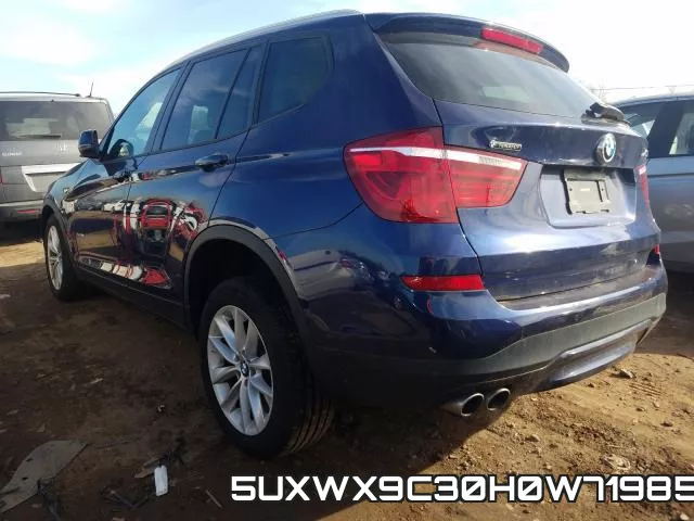 5UXWX9C30H0W71985 фото 4